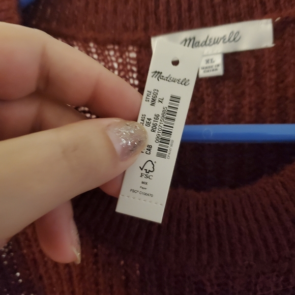NWT Madewell Alpaca blend sweater - Picture 4 of 4